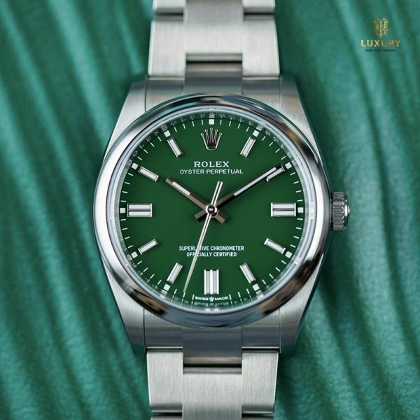 Đồng hồ Rolex Datejust 126200 Green - HT Luxury Watch - Đồng Hồ Thụy Sỹ Chính Hãng
